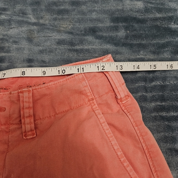 Men's Coral American Eagle Next Level Stretch Shorts! - Picture 4 of 6